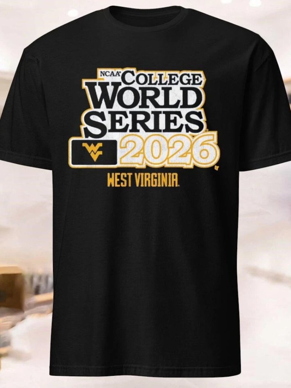 West Virginia Baseball 2026 College World Series T Shirt